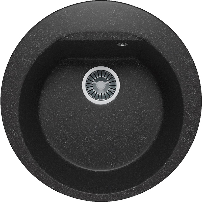 Кухонная мойка Polygran Atol-520 №16 627444 Черная