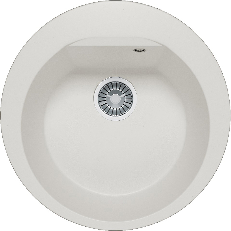 Кухонная мойка Polygran Atol-520 №36 627451 Белый хлопок