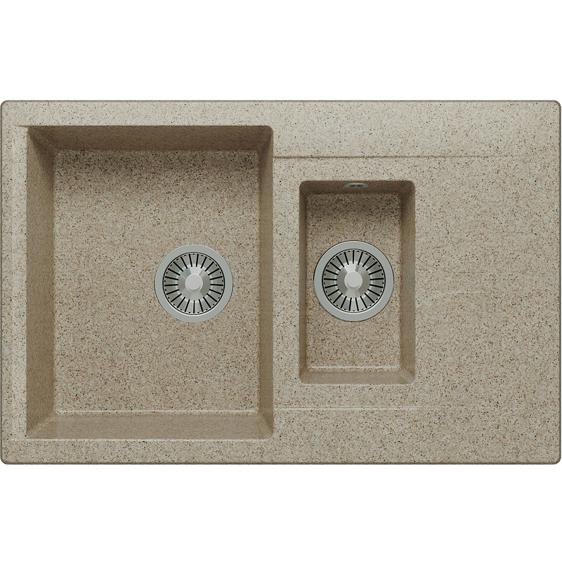 Кухонная мойка Polygran Brig-770 №302 621435 Песочная